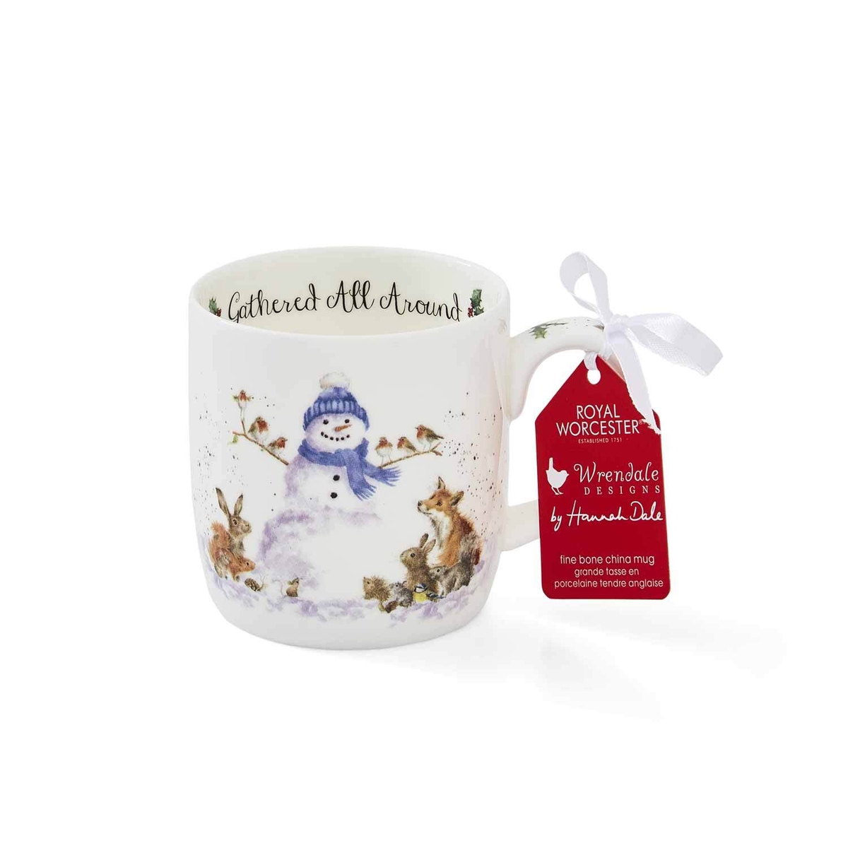 Wrendale Designs Gathered All Around (Snowman) Mug image number null